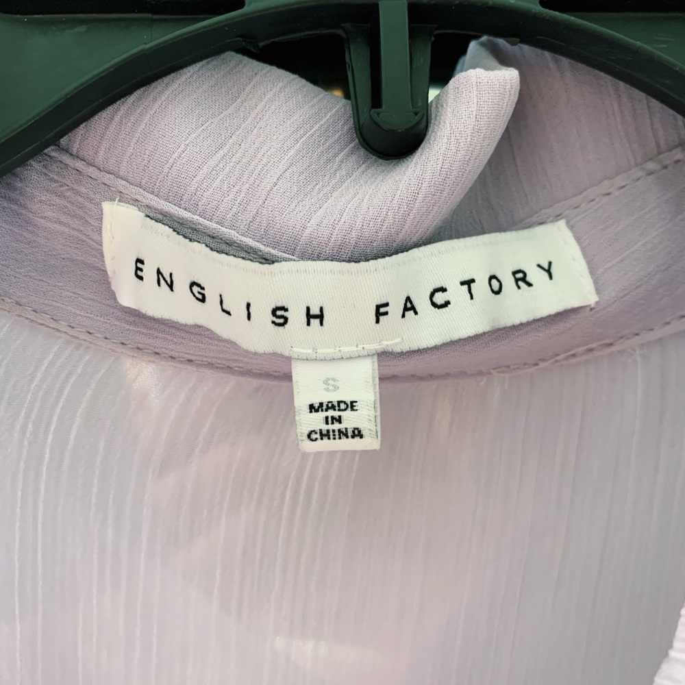 ENGLISH FACTORY Ruffled Blouse - Picture 5 of 5